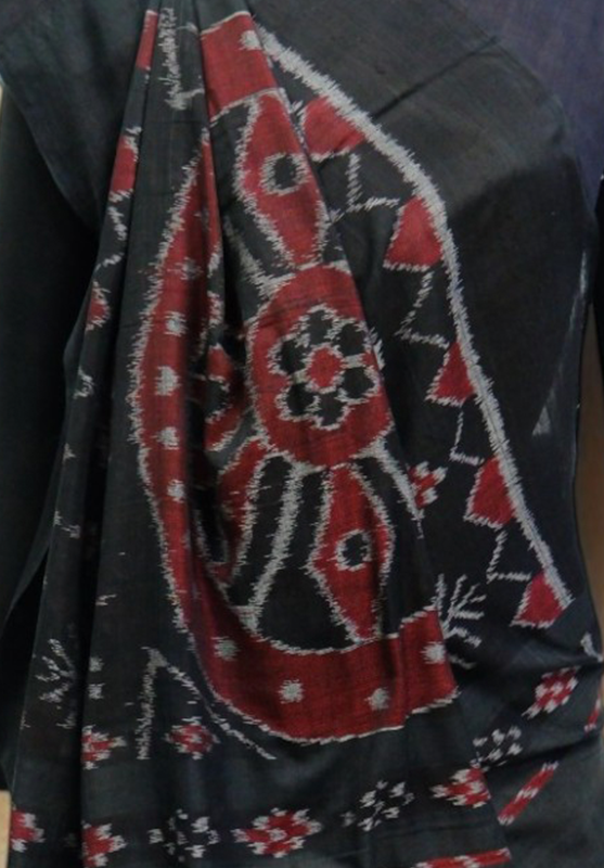 Sambalpuri Weaving Saree in Cotton Linen