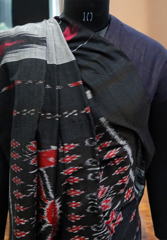 Sambalpuri Weaving Saree in Cotton Linen