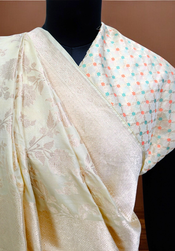 Hand Woven Saree in Silk