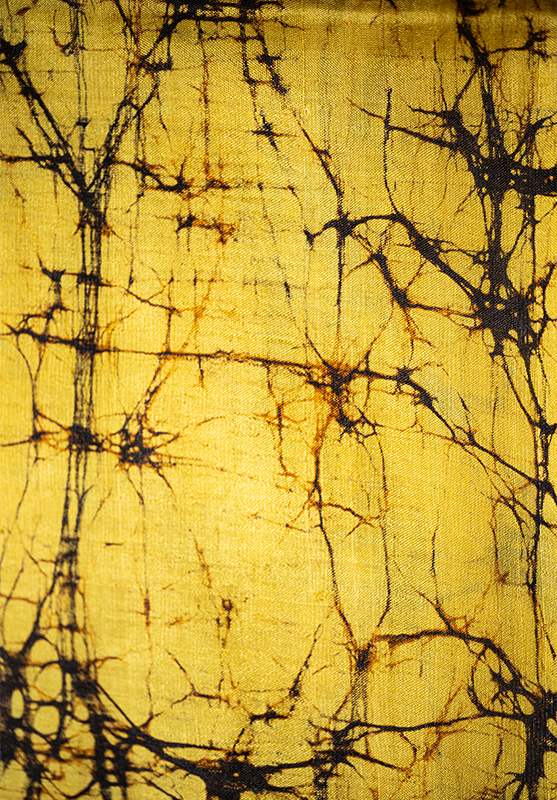 Batik Saree in Mulberry Silk