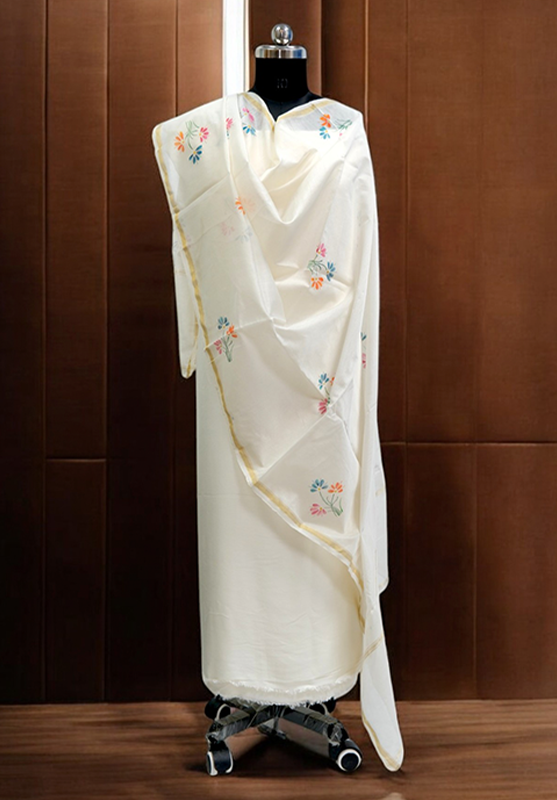 hand-painted dupatta for women