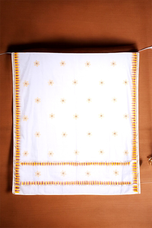 Block Print Dupatta in Chanderi