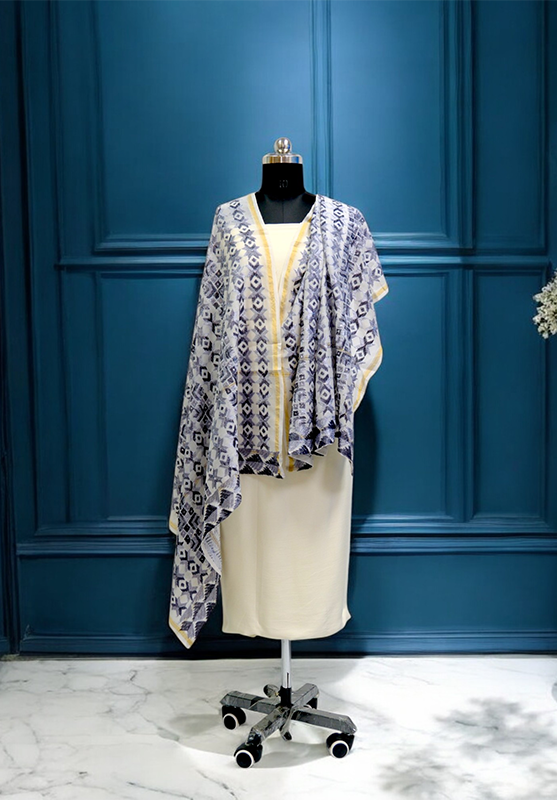 Vibrant Phulkari dupatta featuring centuries-old Do-Rukha art