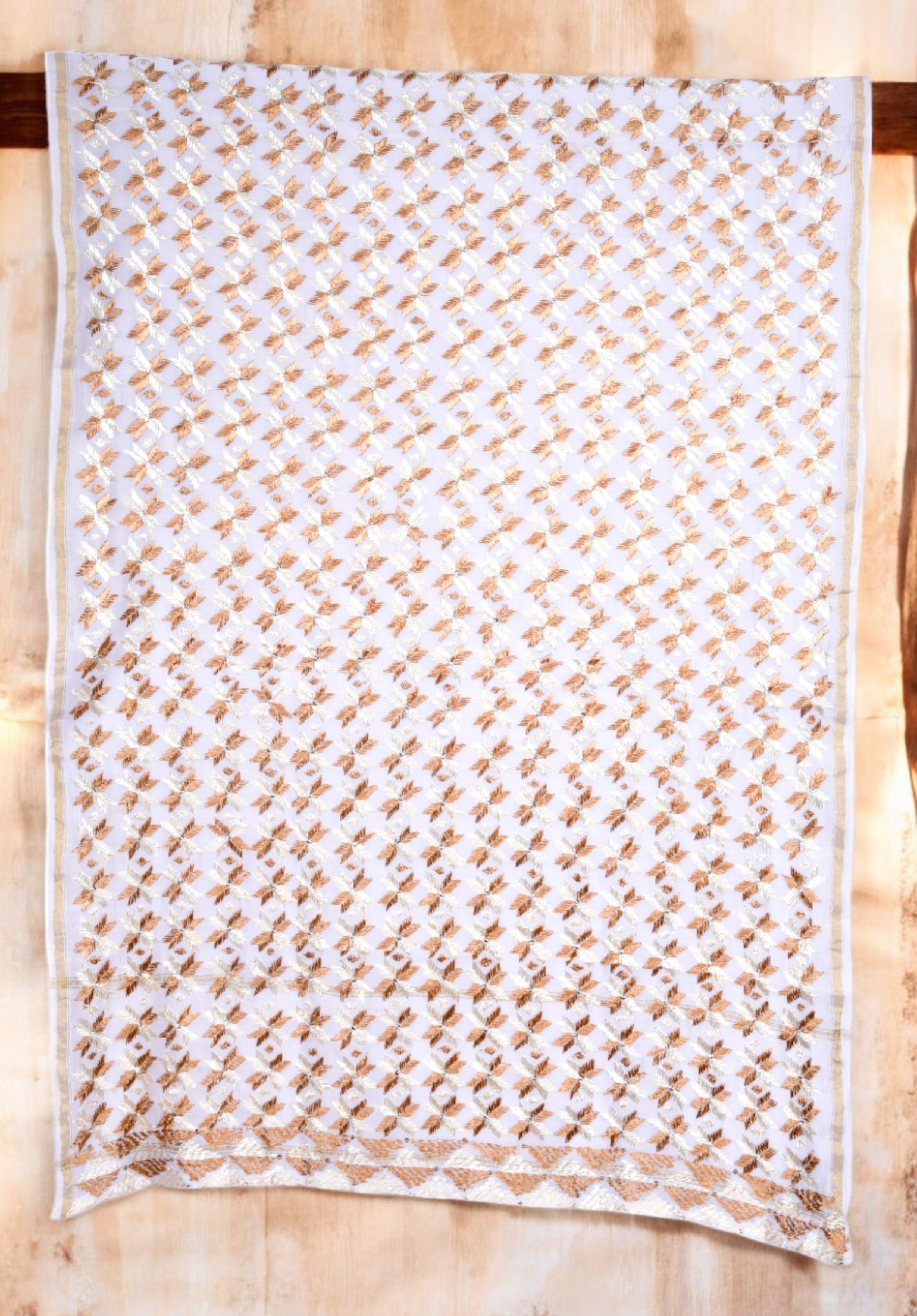 Traditional Punjabi embroidered dupatta online